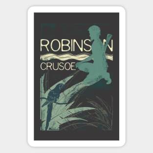 Books Collection: Robinson Crusoe Magnet